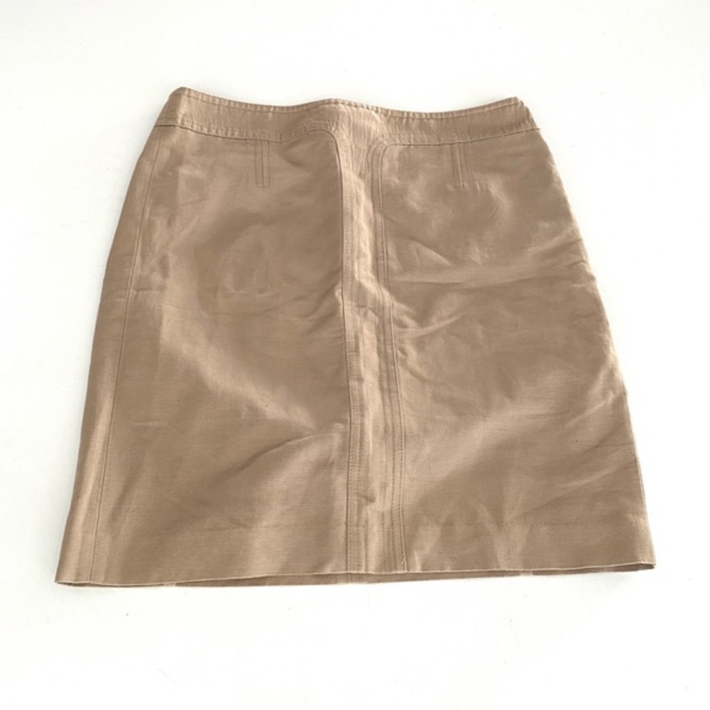 Tory Burch Tan/Khaki Colored Liotta Skirt sz 8